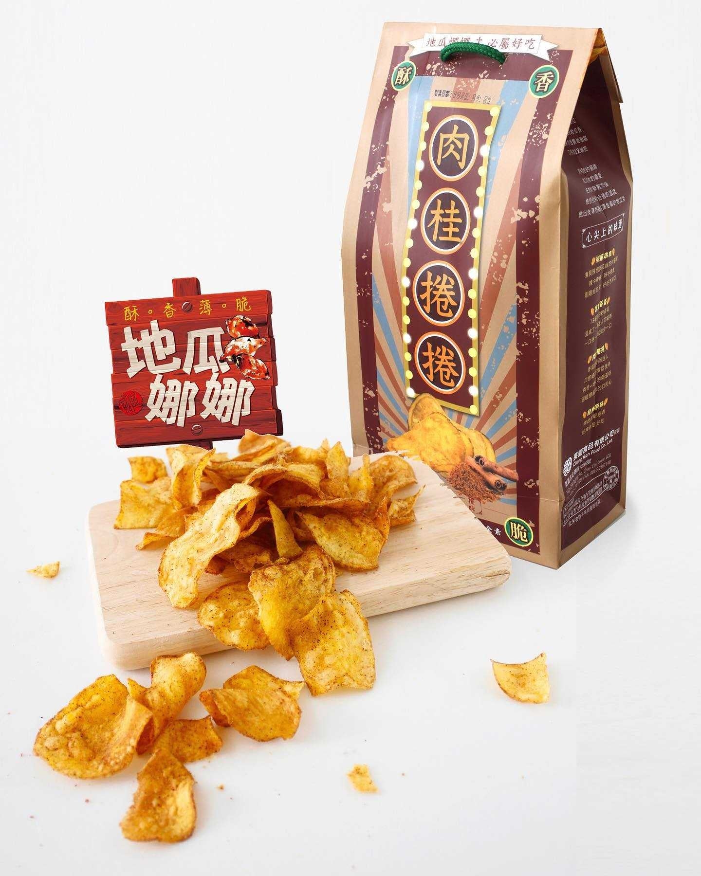【地瓜娜娜｜必薯好吃薄脆番薯片(共4個口味)】